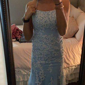 Baby Blue Prom Dress